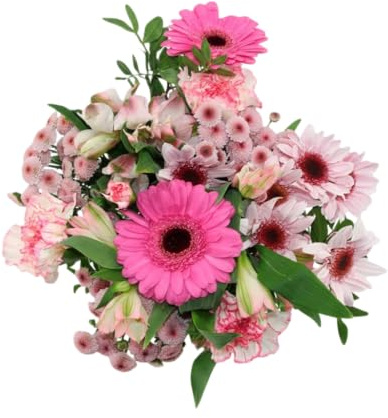 Bouquet de Flores Rosas DECOALIVE Ramo Natural