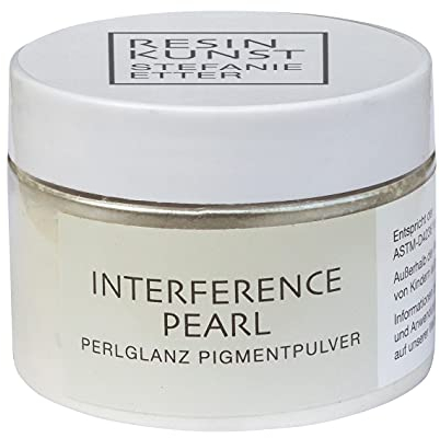 Perlglanz Pigmentpulver, Interference Pearl, 50 g, Mica Pulver, Farbpigmente, Farbe für Kunstharz, Epoxidharzfarbe in perlmuttfarben