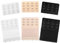 Lusofie 6 Pieces Bra Extenders 4 Hooks Elastic Bra Strap Extender 3 Row Soft and Comfortable Bra Extender for Women Lady(Skin, White, Black)