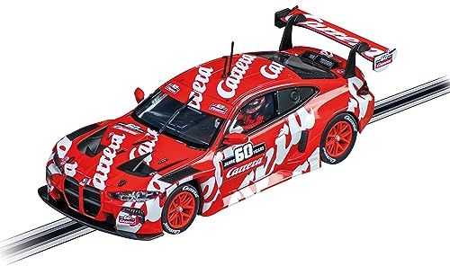 Carrera DIGITAL 132 20031079 BMW M4 GT3 Slotbil, ikonisk motorsportbil, originallicens från BMW, skala 1:32, särskild 60 års-jubileumsmodell, autentiska lysande fram- och bakljus