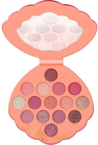 Catrie Cosmetics Palette di Ombretti Disney Pixar Finding Dory, Pigmentato, Lucida, Brillante, Colore Intenso, 12.1 g
