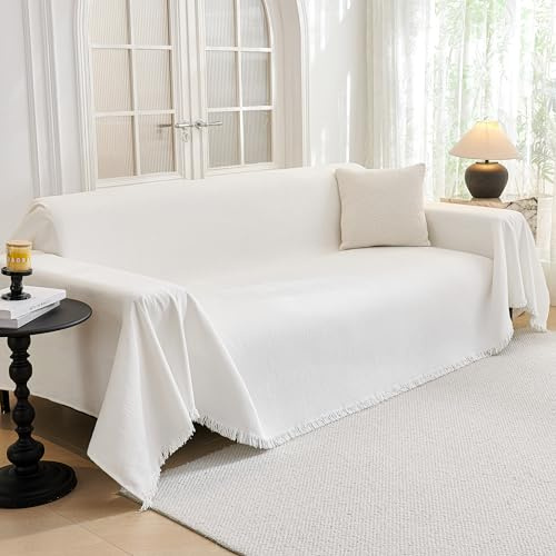 MYSKY HOME Protection contre les rayures pour canapé, housse de canapé 1/2/3/4 places, protection de canapé contre les rayures et les chats, protection contre les poils d'animaux domestiques, poils