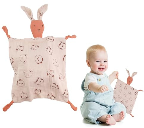 ORUZA Baby Comforters - Rabbit Baby Blanket for Infant, Toddler & Newborn Boys & Girls