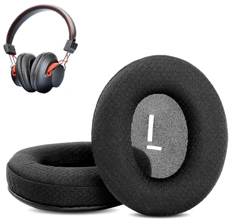 ACCOUTA Cuscinetti auricolari di ricambio Compatibile con Avantree Audition/Audition Pro HT5009 / HT4189 / HT3189 / DG59 Cuffie Cuscinetti per cuffie con Traspirante Tessuto e Schiuma Memory
