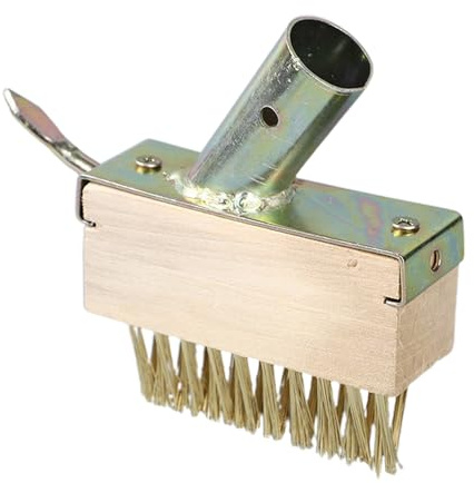 Remover Tool – Heavy Duty Weeding Wire Brush Cleaner | Moss Removal Deck Scraper | Manual Moss Remover Tool With Strong Bristles | Gardening Weeding Tooll Removerr For Lawn & Yard