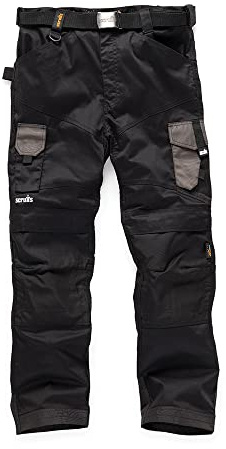 Scruffs Pro Flex Trouser Black 34R (T55392)