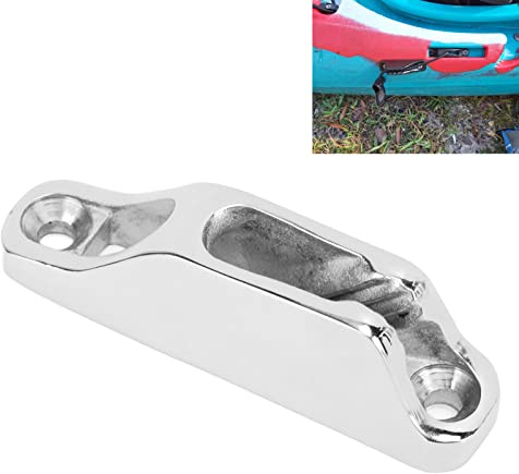 Rope Cleat,Ship Yacht Parts Boat Rope Clam Cleat 18X80Mm Hardware Marine Grade 316 Stainless Steel Boat Cleat For Ship Kayak Accessories