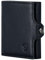 VON HEESEN Slim Wallet mit XL Münzfach & RFID-Schutz - Mini Geldbörse Herren & Damen - Kartenetui Kreditkartenetui - Portmonee Geldbeutel Portemonnaie klein Schwarz