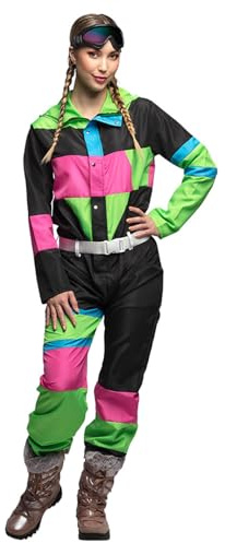 Boland - Combinaison de ski pour femmes, déguisement pour une fête à thème, Halloween ou le carnaval, déguisement des années 80
