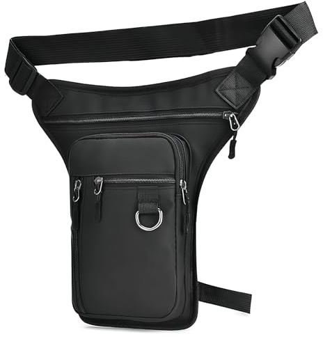 Beintasche, Gürteltasche, Motorrad Beintasche, Hüfttasche, Oberschenkeltasche und Rucksack für Outdoor-Sport und Bergsteigen – Packen Sie Ihre Gegenstände Richtig