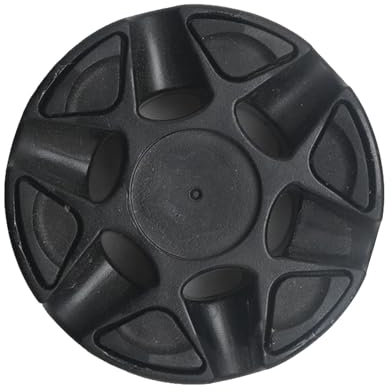 Discos de hockey sobre hielo, discos redondos de calle con aspecto liso | Six Bump Design Puck Accesorios de entrenamiento profesional de hockey sobre hielo para interiores y exteriores, 7,6 x 2,5 cm