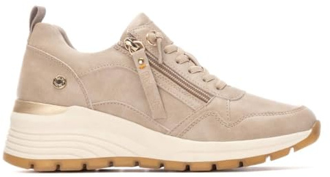 REFRESH - Sneakers Femme Beige - Chaussures Confortables et polyvalentes - Mode décontractée - Modèle 17293801 (Taille40)