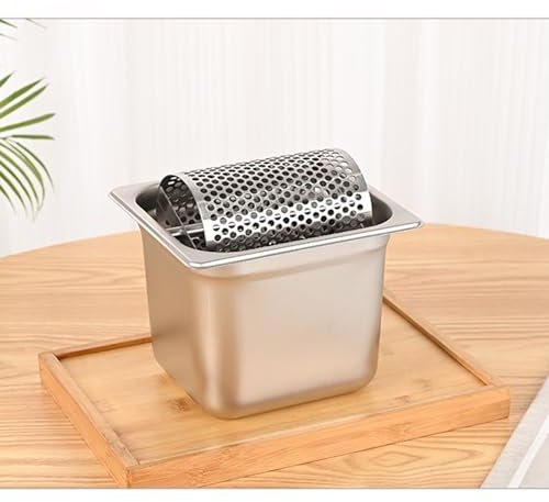 TYH Nastro per Burro con Supporto, Rullo per Burro in Acciaio Inossidabile, efficiente, Riutilizzabile, Facile da Pulire, distribuisce Il Burro in Modo Uniforme, per aziende, Cucina, Pane di Mais