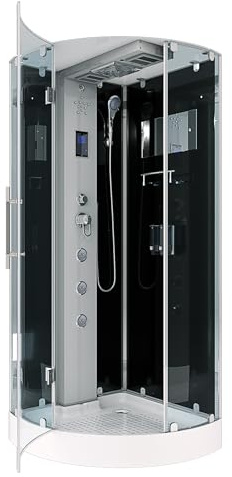 AcquaVapore D37-13L0 Dusche Duschtempel Komplett Duschkabine 90x90