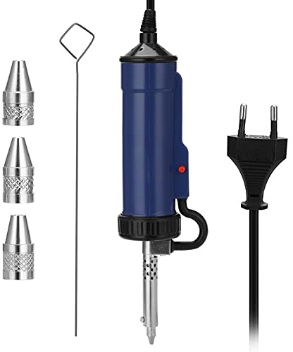 Pompe à dessouder, Weytoll 30 W ventouse à souder sous vide pour bricolage, avec 3 embouts d'aspiration à souder Ventouse à souder sous vide