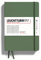 LEUCHTTURM1917 365490 Notizbuch Medium (A5), Hardcover, 251 nummerierte Seiten, Olive, liniert