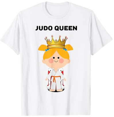 Judo Queen | T-shirt de judo pour filles | Judo pour femmes T-Shirt