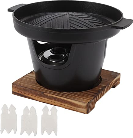 Portable Mini BBQ Grill, Smokeless Table Grill, Charcoal, for Indoor and Outdoor Parties, Camping Picnic Home, Model HN-BBQ18A