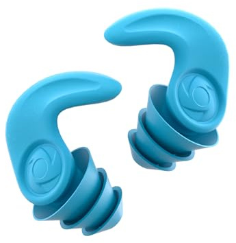 Tappi orecchie dormire, isolano russare & rumori, tappi per orecchie antirumore aderenti anche dormendo su un lato, nuotando & correndo, ideali per viaggi, lavoro & sport Blu