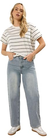 Long Tall Sally - LTS Tall Wash Carrot Jeans - Women's Light Blue