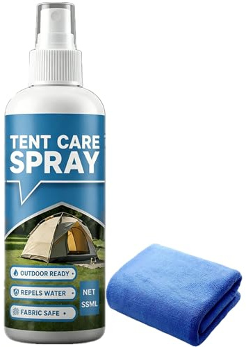Detergente e ripristinante per tessuti per tende da esterno, spray protettivo per tessuti con protezione dall'acqua, pulisce sporco, sporcizia, muffa, smacchiatore su tende, tela (1Pcs)