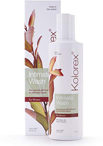 Kolorex Intimate Wash - Daily Herbal and pH-Balanced Feminine Wash for Women Containing the New Zealand Herb Horopito, 250 ml