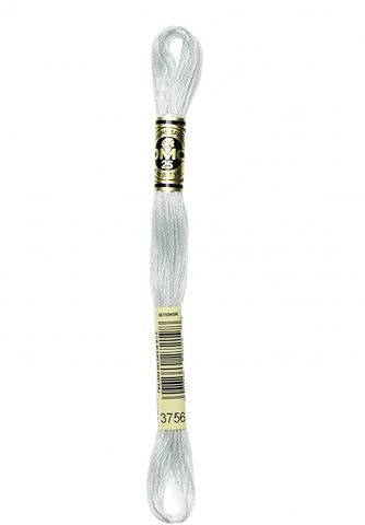 Hilo de algodón DMC del hilo de bordar 3756 – madejas