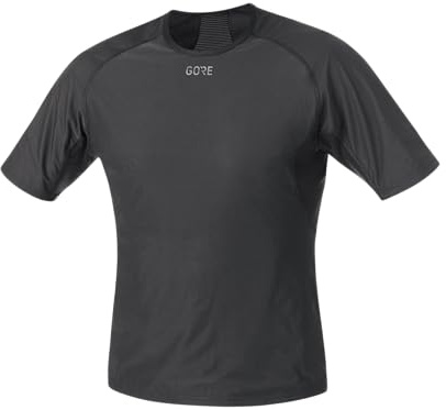 GORE WEAR M Homme Sous-maillot à manches courtes GORE WINDSTOPPER, L, Noir