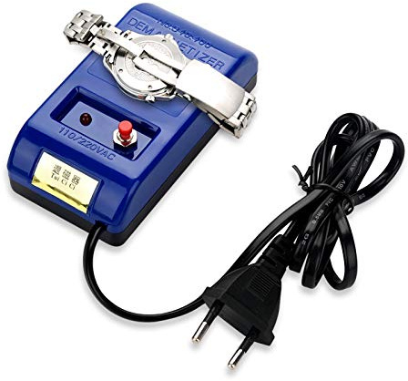 Desmagnetizador Relojes, Reloj Desmagnetizador Herramienta de Reparaci¨®n Profesional Desmagnetizador de Reloj Reparaci¨®n Desmagnetizador Cuarzo Reloj Desmagnetizador Herramienta de Reparaci¨®n 250v