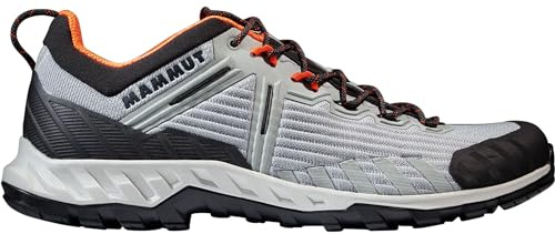 Mammut Alnasca Knit III Low Men, Zapatos para Senderismo Hombre, Plata, 43 1/3 EU