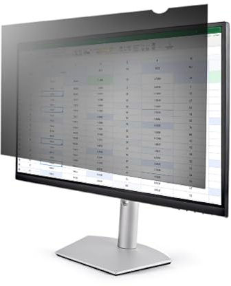 StarTech.com Displayschutzfolie für 24 Zoll PC Display - Monitor Blickschutzfolie - Bildschirmsichtschutz - Blau Licht Filter - 16:10 Breitbild - Matt/Hochglanz - +/-30 Grad (PRIVACY-SCREEN-24MB)