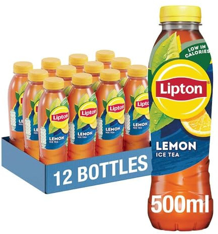 Lipton Ice Tea Lemon 500ml (Pack of 12)