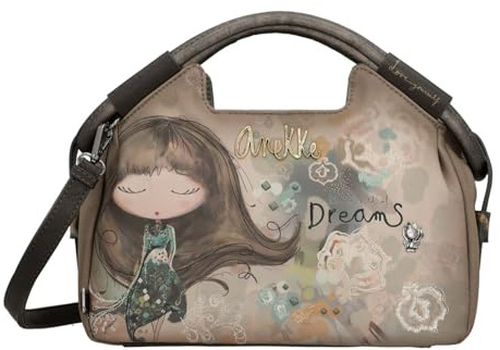 Anekke Bolso para Mujer con Asa de Mano | Colección Real | Medidas 31x25x14 cm