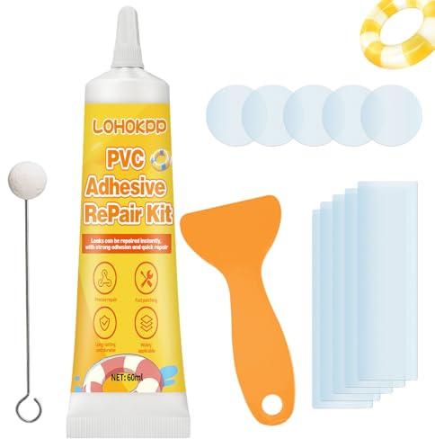 60ml Kit Reparation Piscine,Kit de Réparation,Kit Reparation Pool Gonflable