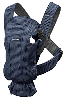 BabyBjörn Baby Carrier Mini, 3D Mesh, Navy blue
