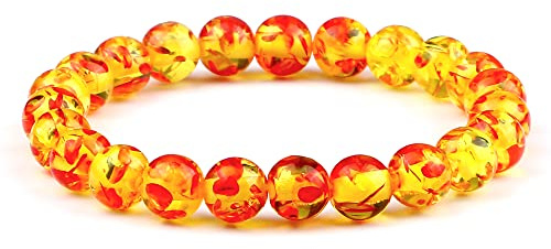 Herrarmband och armband 8 mm naturligt tigeröga lavasten pärlor tibetansk Buddhaarmband kvinnor smycken