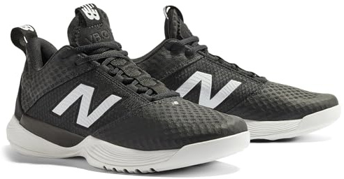 New Balance Women's FuelCell VB-01 Volleyball Shoe, Black/White/0, 8 M