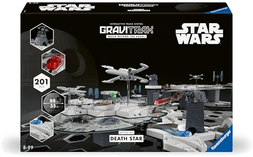 Ravensburger GraviTrax Star Wars Action-Set Deathstar 23860 - GraviTrax Starterset für Deine Kugelbahn - Murmelbahn und Konstruktionsspielzeug ab 8 Jahren, GraviTrax Zubehör alleine bespielbar