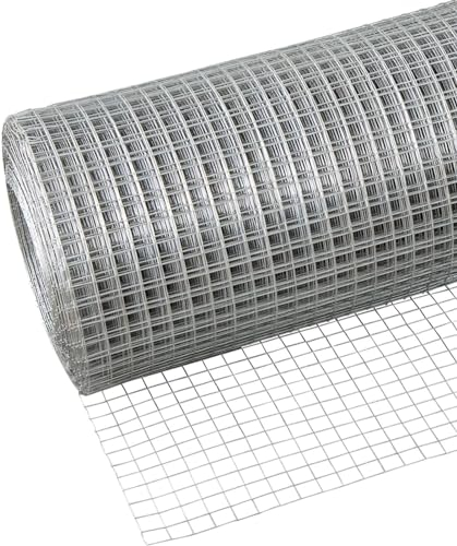 Yoeoefuo Drahtgitter Maschendraht Maschendrahtzaun Wühlmausgitter 1x5m 1x10m 1x15m 304 Edelstahl Gitter Rolle Schweißgitter Volierendraht Mehrzwecknutzung Metallgitter Wire Mesh(Size:1x8m)