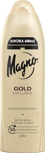 Magno - Gel de Ducha Gold 600ml – Fragancia seductora – Ofrece cremosidad y suavidad