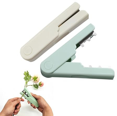 TUKEVA 2 Pcs Eliminación De Espino Rosa rosa quitar espinas herramientas Quitar Hojas de Rosas Herramienta Herramientas Florales para Flores Herramientas de Jardín, para el Hogar, Jardín (Color A)