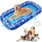 LYtech Rampe flottante pour animaux de compagnie - Hamac gonflable pour chiens - Piscine flottante - Pataugeoire pour grands et petits chiens - Pour chiens - Été - Jardin - Extérieur - Jouet de plage