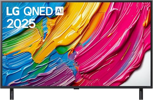 LG QNED AI QNED80 TV 65 pollici, Smart TV 4K, Processore α7 Gen8, Dynamic QNED Color, Design Super Slim, webOS con AI e telecomando puntatore AI, Gaming con VRR 4K@60Hz, 65QNED80A6A 2025