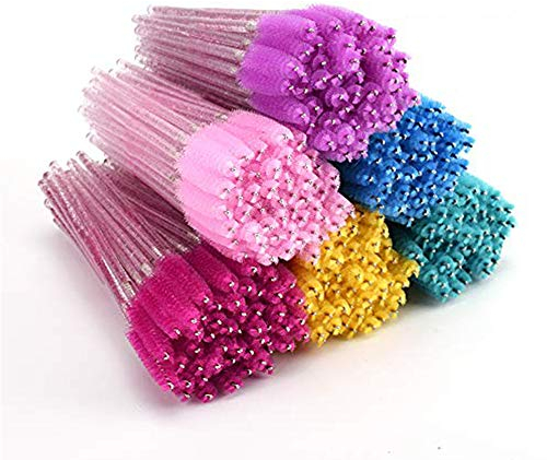 ATOMUS 300Pack Mascara Wands Disposable Eyelash Mascara Eyebrow Brushes Applicator