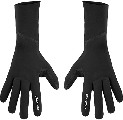 ORCA 2022 Mens Core Open Water Gloves MA44TT01 - Black Glove Size - M
