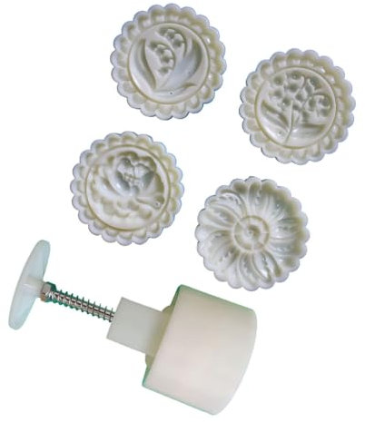 Stampo artistico a forma di fiore per torte di luna – Strumento da cucina per belle prelibatezze – Stampo per pasticceria