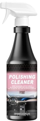 Tioheam Nettoyant pour Intérieur de Voiture | 237ml Spray Polish pour Intérieur Véhicule,Restaurateur Sièges Pare-Brise Tableau de Bord Tissu Vitre Quotidien