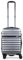bugatti Corium Hartschalenkoffer 56x38x21,5 cm - 30L, 4 Rollen mit TSA Zahlenschloss, Silber