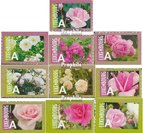 Luxembourg 1877-1886 (complète.Edition.) Neuf avec Gomme Originale ** MNH 2010 Rose sélections (Timbres pour Les collectionneurs) Plantes/Champignons