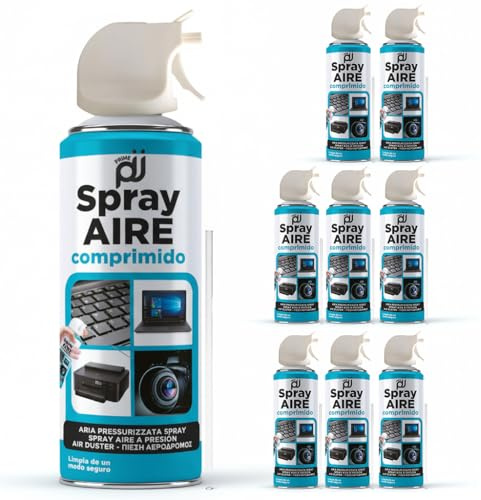 PRIME JJ - Gasbaserad komprimerad luftspray för rengöring av elektroniskt material, 400 ml (9)